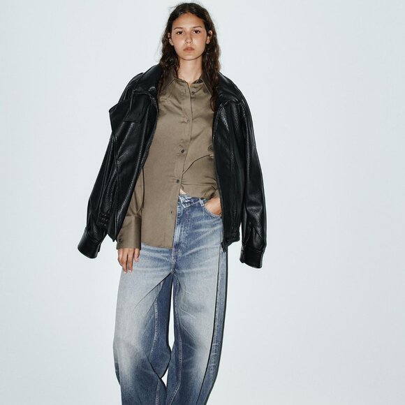 FITTED HEM SHIRT - Picture 2 of 6